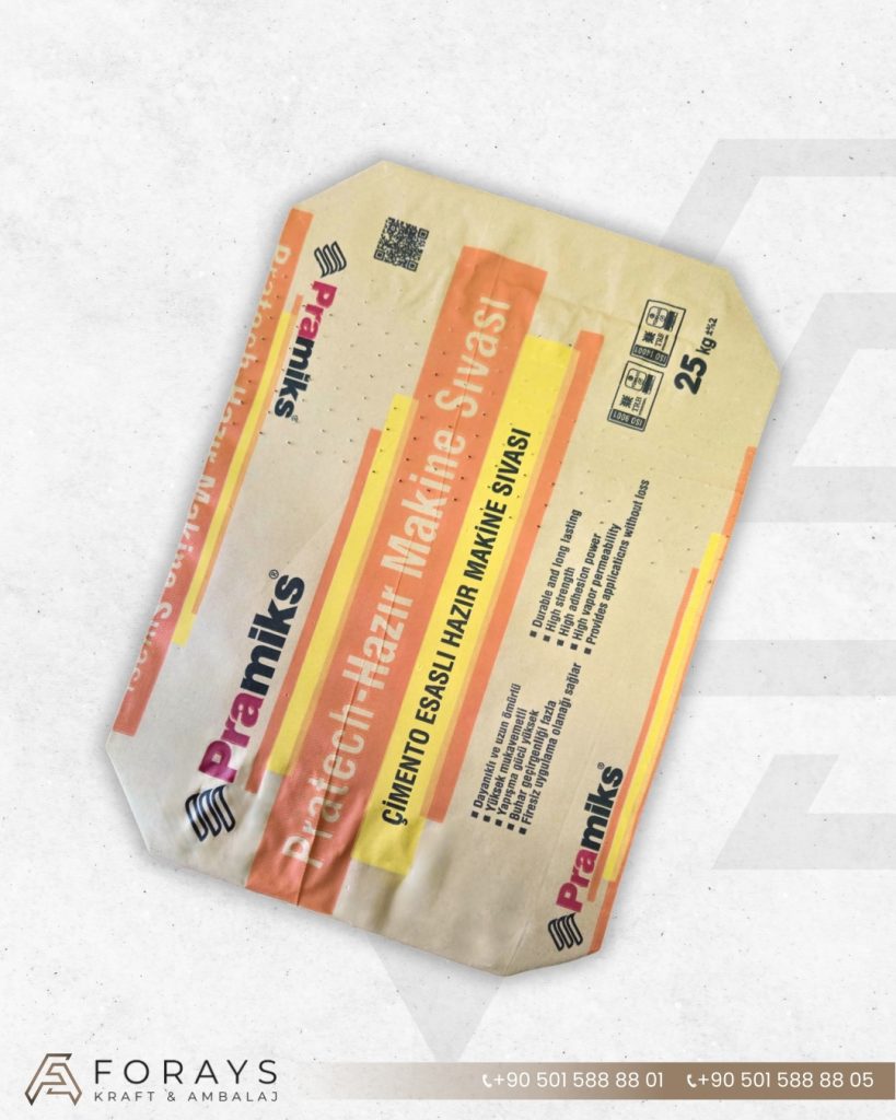 çimento kraft torbası Çimento torbası üreticisi olarak 25 kg ve 50 kg valfli kraft çimento torbaları üretiyoruz. Dayanıklı ve endüstriyel kraft torba ambalaj çözümleri.